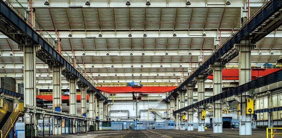 Steel Structures with EOT Cranes